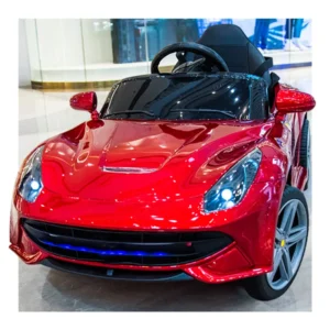 12V Battery-Powered LED Lights Remote Control Baby Ride-On Cars Toys Toddler Kids’ Electric Vehicles for Children