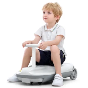 12V Electric Kids Going Kart 4 Wheels Baby Swing Car Portable Ride on Kids Electric Clean Car