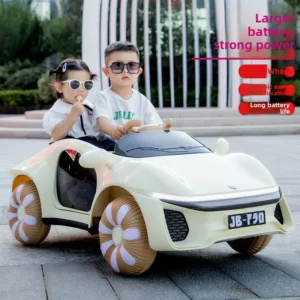 12V Electric Kids Ride on Toy Car Remote Control CE Licensed Four Wheels for Ages 3-8 Plastic Small Wheel Size