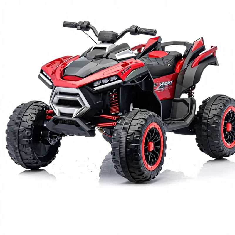 12V Electric Ride-On ATV Car for Kids Large 24V Kids Electric Motorcycle Remote Control Feature for Boys