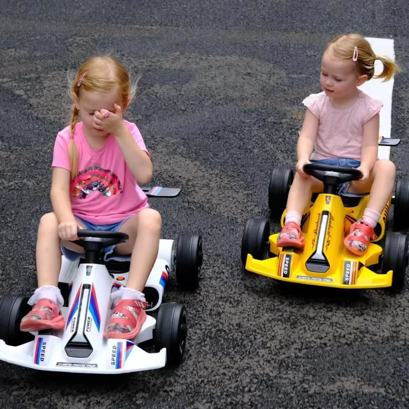 12V Kids Electric Go Kart Off Road Big Battery Operated Children Electric Ride on Car for Kids to Drive