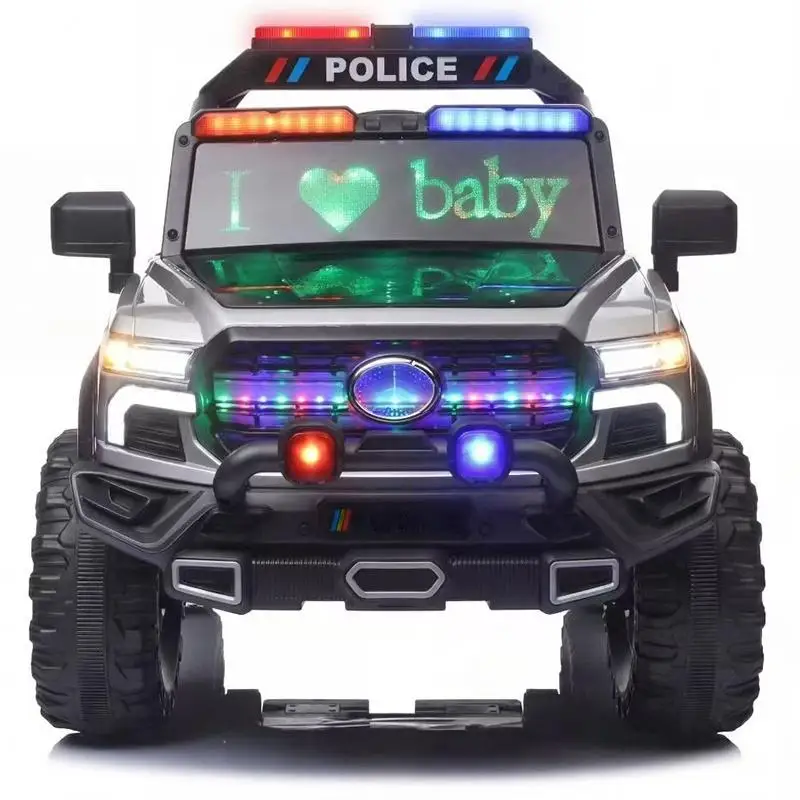 12V Kids Electric Remote Control Toy Car with Colorful Color Big Off Road Ride-On Car for Children