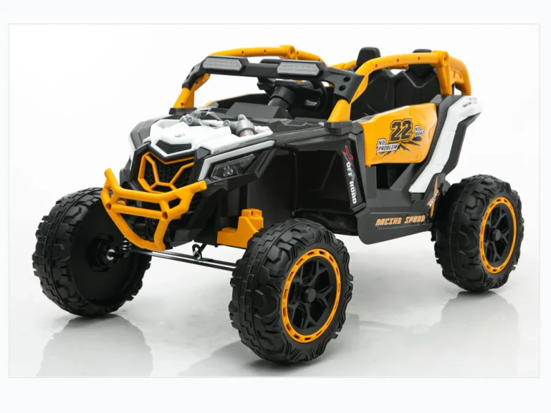 12V Kids Electric Ride on Car Dual 380W Motor APP & Remote Control Early Education Double Door Kids Toy Car