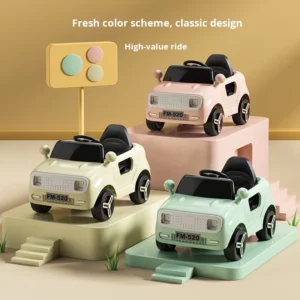 12V Kids Electric Ride on Car for 2-4 Years Old Lightweight Battery Powered Toy Car for Boys & Girls