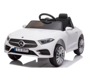 12V Kids Ride on Benz Car with 2.4G Remote Control Car Ride on Vehicle Double Doors 5 Point Safety Belt LED Light 2 5 Year Old