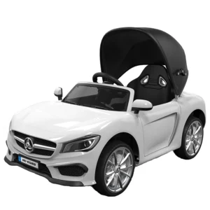 12V Kids Ride on Car Baby Electric Toy for Children With Canopy HC6588