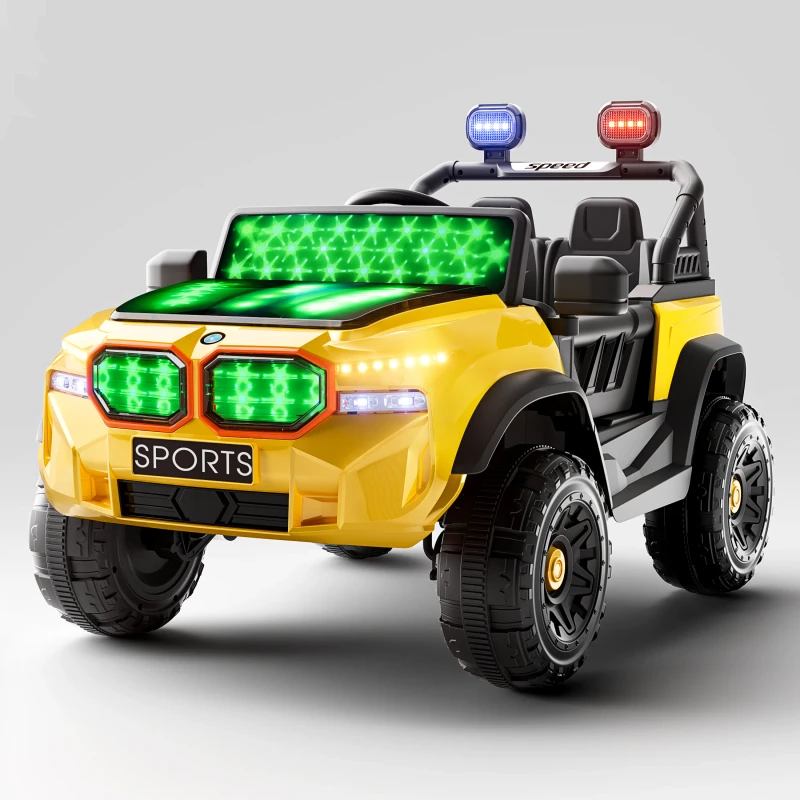 12V Off Road Big Size Children Kids Battery Powered Car 2 Seats Electric Ride-On Cars With Remote Control