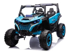 12V10AH Kids 4WD Off Road UTV Ride On Toy Car 4 Wheel Suspension High Low Speed LED Light 2.4G Parental Remote