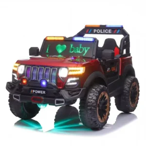 12V7 Four Wheel Toy Car Electric Ride on Vehicle for Kids Boys Girls Outdoor Play Car Off Road Racing Car