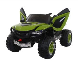 12V7AH 2 Seater Kids Ride On UTV 4WD Off Road Electric Car with 2.4G Remote Control LED Lights Bluetooth Music