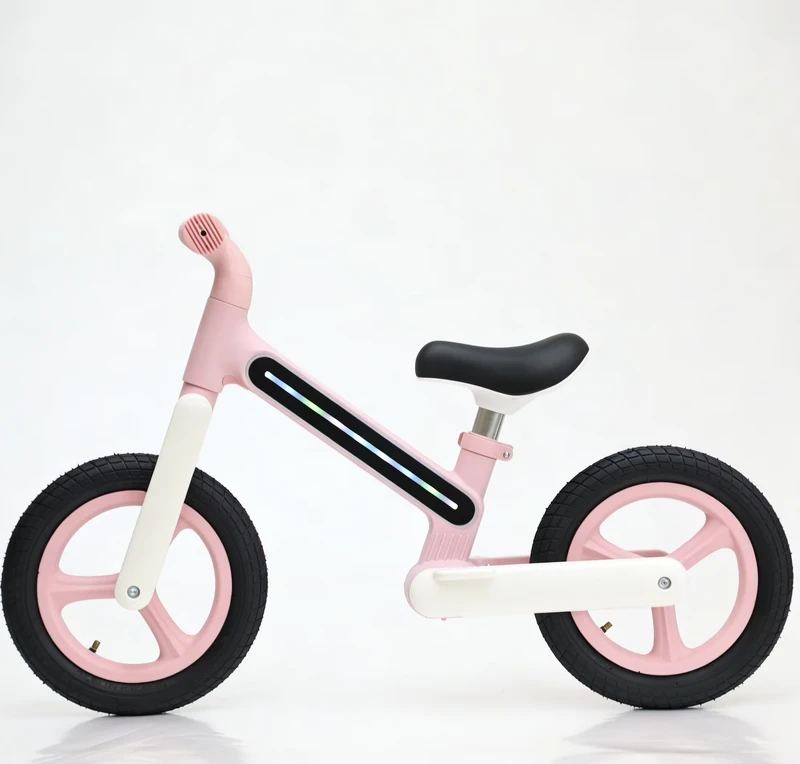 12inch Baby Light Balance Bike 3-5 Years Nylon Frame Foot Brake Customized Color LM-003