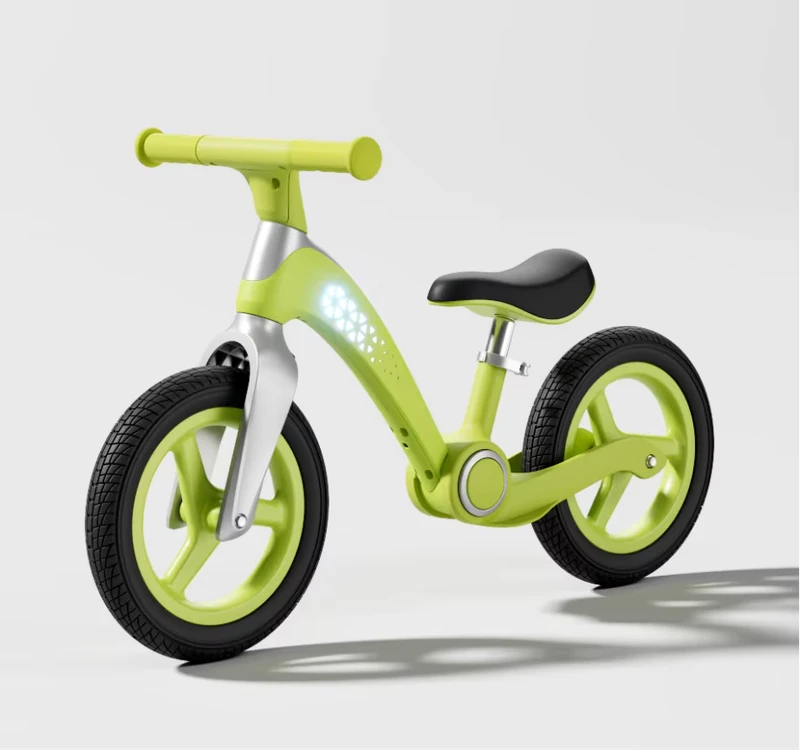 12inch Balancing Bike Complete Certificate Balance Bike Multi-functional Aluminum Push Bike Toddler Running Balance Bicycle