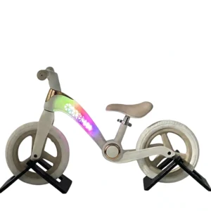 12inch Magnesium Alloy Frame Baby Balance Bike Aluminium 2+ 30kg Load Capacity Foot Brake