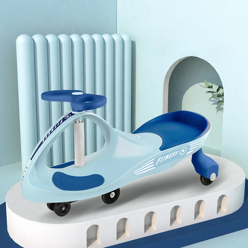 158-13 PP Wheel Outdoor Plastic Kids Ride on Toy Baby Swing Car Wiggle Car