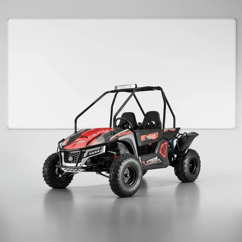 180CC 4 Stroke Gas UTV Go Kart Off Road Beach Buggy with Disc Brake & Shaft Drive
