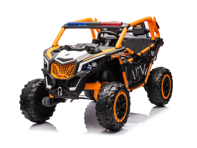 2 Seater 12V Kids Electric UTV 4x390 Motor Ride on Toy Car Remote Control Multi function Control LED Light Independent Suspension