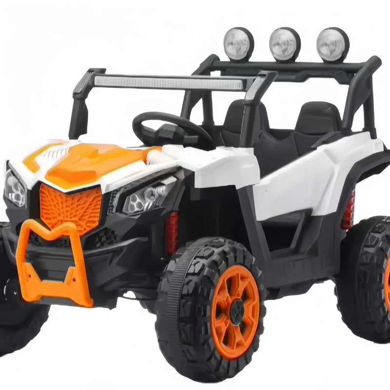 2 Seater Kids 12V Electric Car Wheel Drive Unisex 5-7 Years Old Ride On Carton 4*390 Powered Battery Toys New