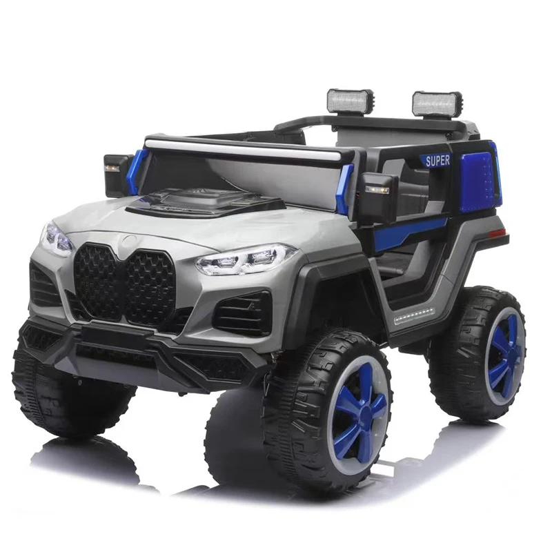 2 Seats 12V4.5 Battery Operated Toy Cars with Music and Lights for Kids to Drive Kids Electric Ride On Cars