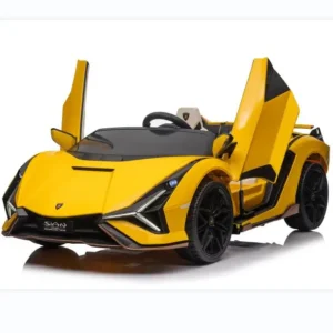 2 Seats for Sian Licensed Ride on Car 2.4G Remote Control Battery Powered Plastic 2 4 Years Supercar