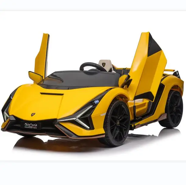 2 Seats for Sian Licensed Ride on Car 2.4G Remote Control Battery Powered Plastic 2 4 Years Supercar