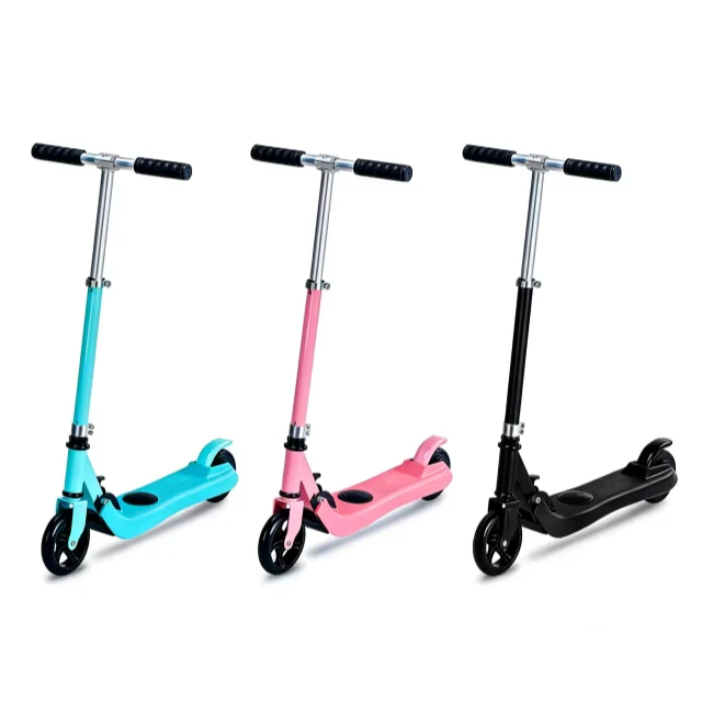 2 Wheel Foldable Electric Scooter For Kids Outdoor Child Toy 5 Inch 125W 22V Lithium Battery