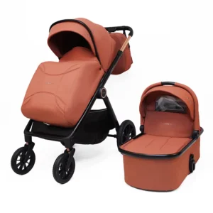 2 in 1 Baby Stroller Newborn Infant Toddler with Bassinet Pram Stroller for 0 36 Months Old Babies