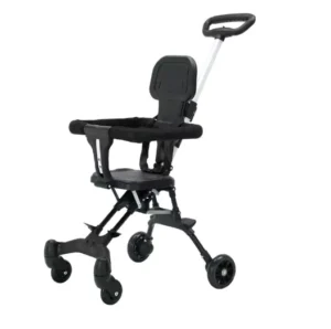 2-in-1 Folding Baby Stroller Suitable for 3 Years Old High-quality Baby Stroller with Five-point Safety Belt