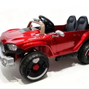 2 to 4 Years Kids Battery Powered Electric Ride on Car with Cool Flashing Lights Fun Driving Experience Plastic
