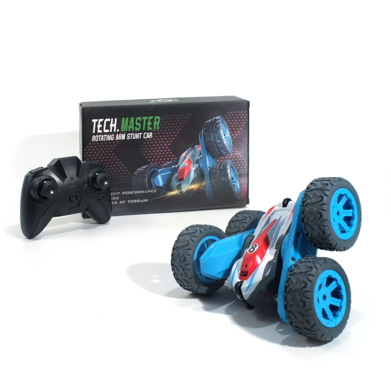 2.4G Swing Arm Mini Stunt Monster Truck Cross-Border Special Double-Sided Driving Remote Control Car Toys Unlimited Rolling