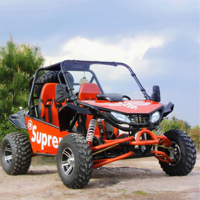 200cc Dune Go Kart Car Buggy Off road Buggy UTV Oil Cool All Terrain Vehicles 4 Seater Go Kart Quad Bike
