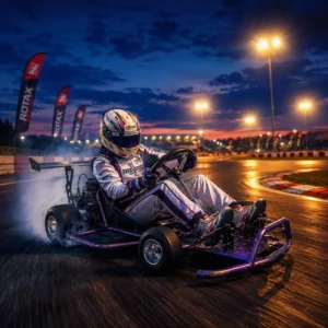 200cc High Speed Drift Kart Adult Customizable Engine Drift Go Kart with Adjustable Pedal for Adults