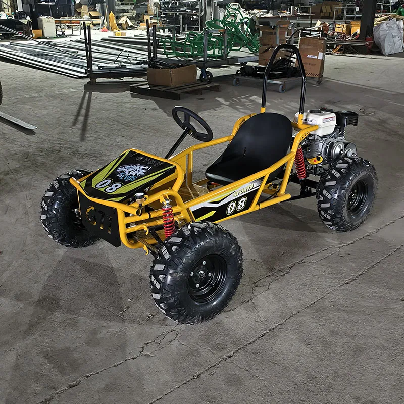 212CC 4 Stroke Off Road Pedal Go Kart Professional Track Racing Buggy Adults Teens Heavy Duty Commercial Amusement Vehicle