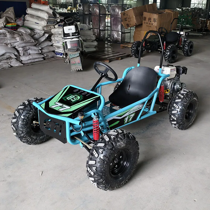 212cc 4 Stroke 8 Inch Tires All Terrain Off Road Go Kart 70km/H 80km Long Range Kart for Children and Adults Outdoor Drift Kart