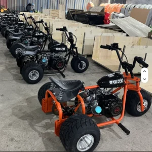 212cc 4 Stroke Drift Mini Bike Go Kart 5 Inch Tires Off Road Tricycle for Adults Max Speed 60km H Outdoor Racing Mountain Kart