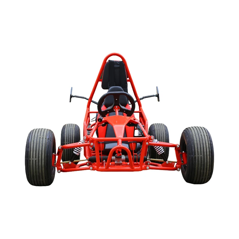 2200W Electric Power Go Kart Single Seat Kids Off Road Drift Karting Go Kart Factory Sale