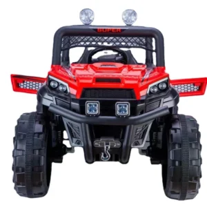 24 Volt Ride On Cars for Toddlers Rubber Wheels Powerful Kids MX UTV Child Electric Big Car with Two Leather Seats