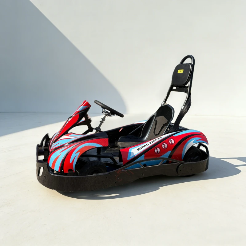 24V 25km/h Electric Go Kart for Kids Amusement Park Commercial Karting Car Hub Motor Gokart