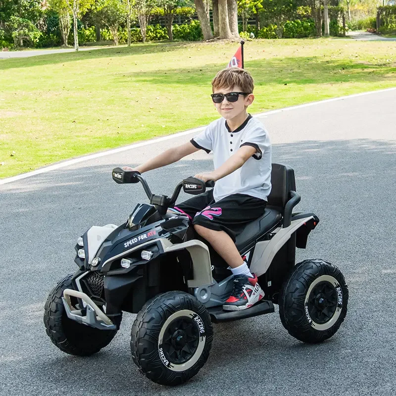 24V Electric Toy Car for Kids Baby Ride-On Car with Music Safe Toddler Toys for Boys Girls Trending on TikTok