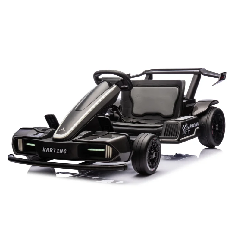 24V Go Kart With 4 Wheel Drive Ride-on Cars for 7 Years