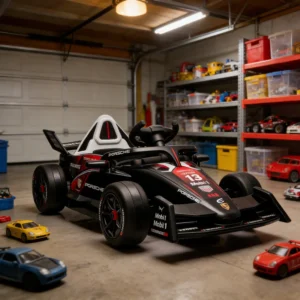 24V Kids Electric Car Off-road Battery Operated Racing Ride on Toy for 6-8 Years Old Boys Girls to Drive