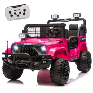 2WD Electric Scooter Two-seater Ride On Car LED lights USB/MP3 Charging Battery Indicator Electric Toy Car for 3+