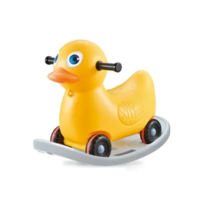 2in1 Big Cartoon Duck Baby Sensory Products Ride on Toy Animals Rocking Horse Chair Indoor Baby Swing