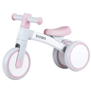 3 4 Wheel Pedal Free Aluminum Kids Balance Bike Anti Tip Stable Design Toddler Early Riding Training 17cm