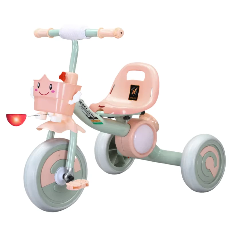 3 Wheel Baby Ride on Bike Kids Tricycle for Children Plastic Toddler Kids Trikes for 1-6 Year
