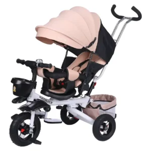 3 Wheel Children Ride on Toy Trike Baby Tricycle for Kids Baby Tricycle with Parents
