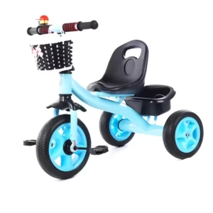 3 Wheel Kids’ Cycle Balance Bike Pedal Baby Child Tricycle Bicycle for Toddler Trike 2 Years