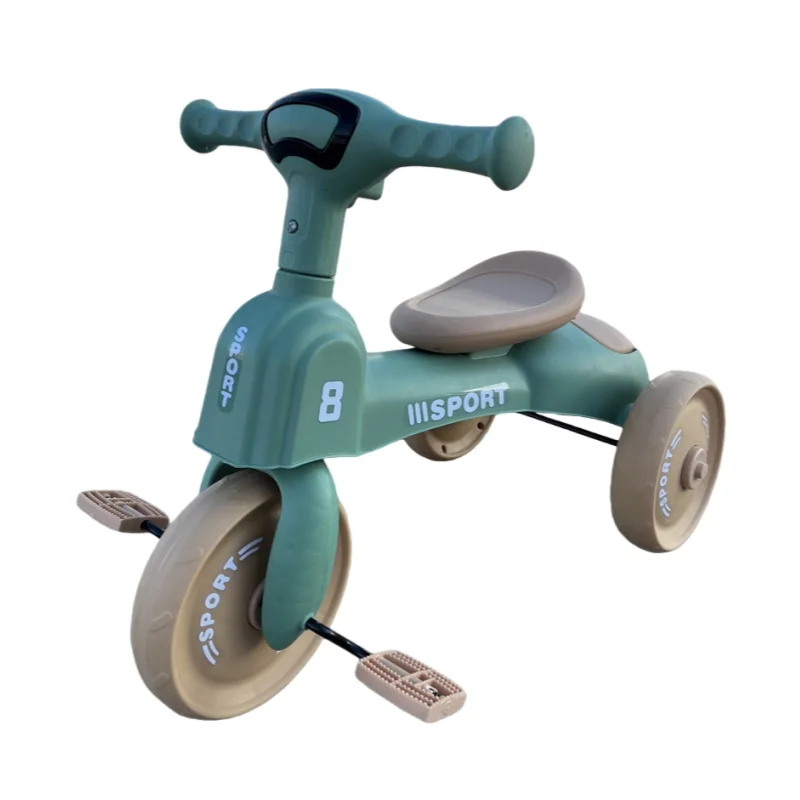 3-Wheel Kids Tricycle Baby Ride-on Toy for 2-3 Years Old Children's Tricycle Bicycle with Lighting and Music