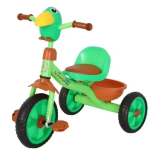 3-Wheel Kids Tricycle for Ages 2-4 Outdoor Baby Tricycle with Music Feature Made From Durable Plastic
