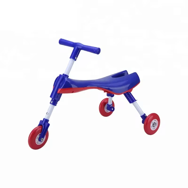 3 Wheel Scuttle Bug Fold Scooter Baby Tricycle Ride on Car for Kids Walker Factory Price