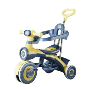 3 Wheel Tricycle for Kids 2 to 4 Years 3 in 1 Stroller Bicycle